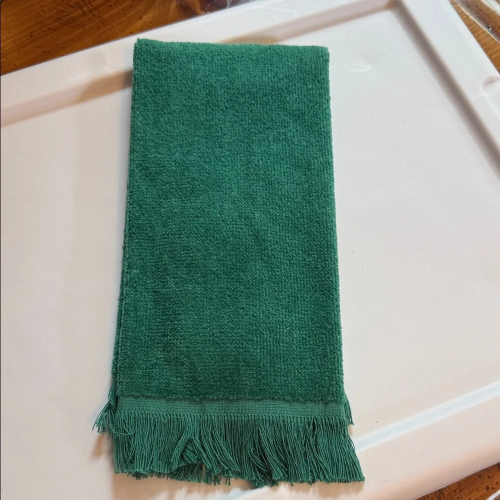 Green Packers Fan Finger Tip Towel